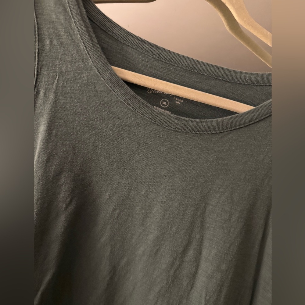 Universal Thread Forest Green Tank Mid Dress - image 5